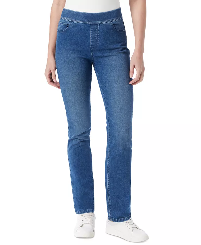 Женские джинсы Amanda с высокой посадкой, прямые на резинке Gloria Vanderbilt, синий
Женские джинсы Amanda с высокой посадкой, прямые на резинке Gloria Vanderbilt, синий