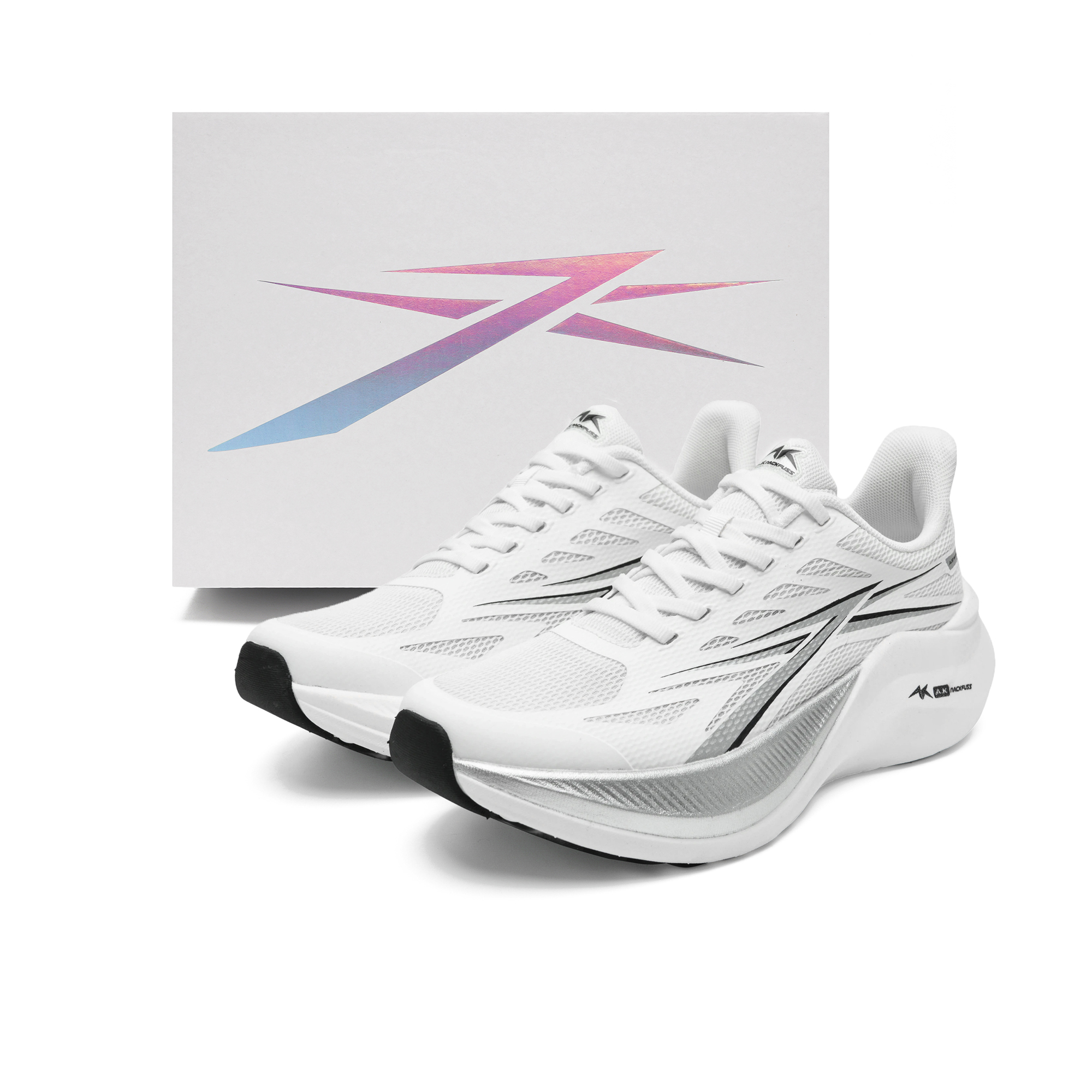 A.Knackfuss Детские кроссовки для бега с низким верхом, устойчивые к истиранию, с дышащим отскоком, серебристо-белые, для подростков
A.Knackfuss Детские кроссовки для бега с низким верхом, устойчивые к истиранию, с дышащим отскоком, серебристо-белые, для подростков