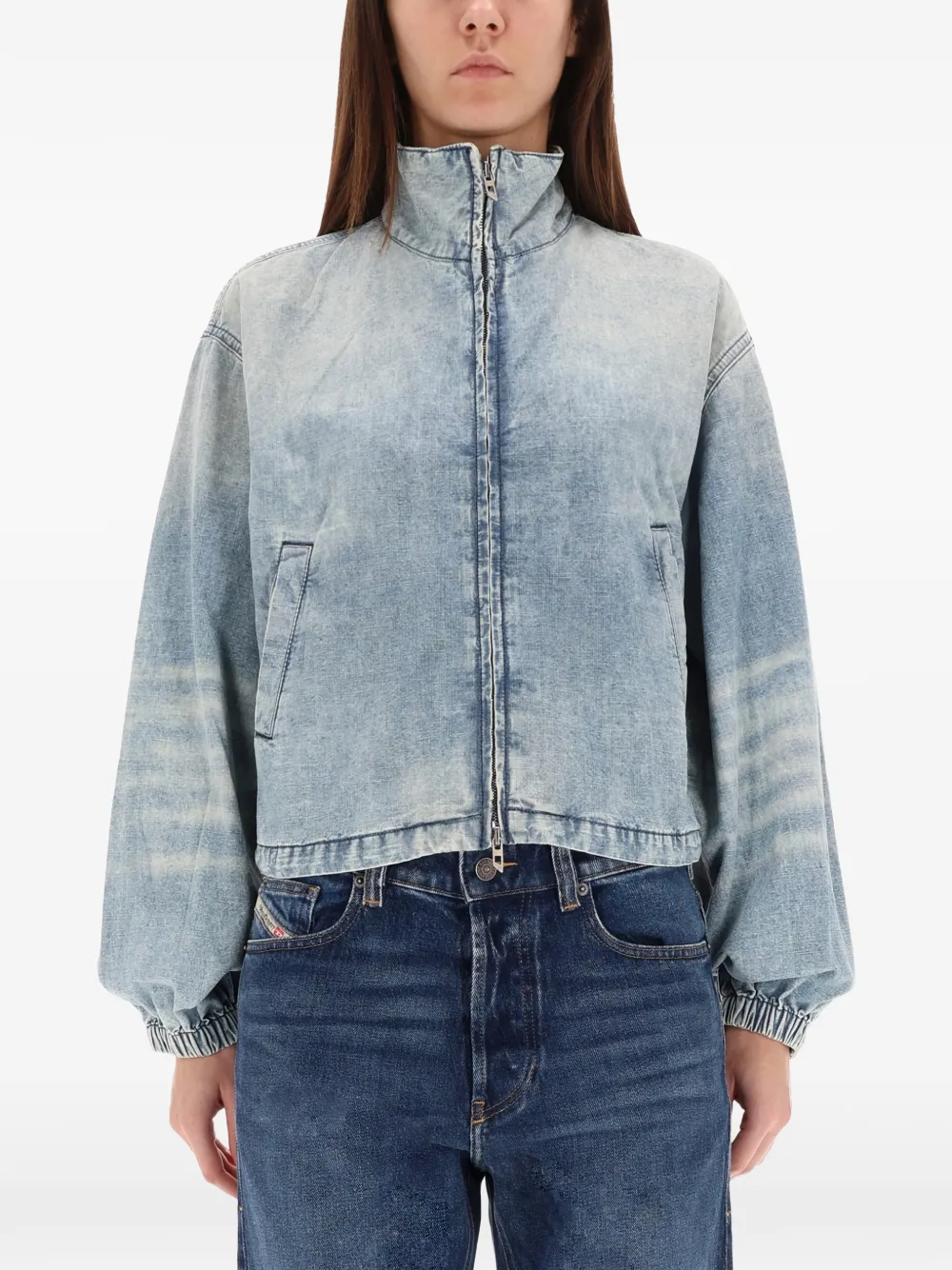 Куртка на молнии Diesel, синий
Куртка на молнии Diesel, синий