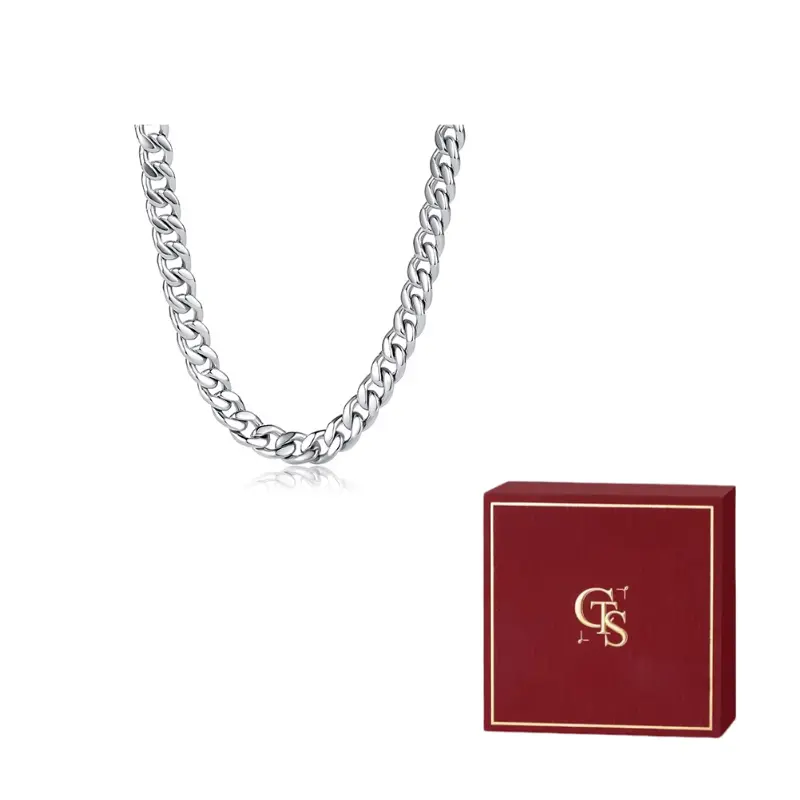 CHOW TAI SENG Серебряное ожерелье S925 для мужчин
CHOW TAI SENG Серебряное ожерелье S925 для мужчин