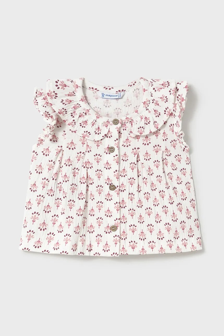 Детская хлопковая блузка Mayoral, розовый
Детская хлопковая блузка Mayoral, розовый