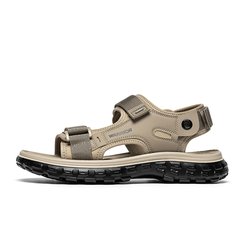 WARRIOR Пляжные сандалии мужские цвета хаки и черные
WARRIOR Пляжные сандалии мужские цвета хаки и черные