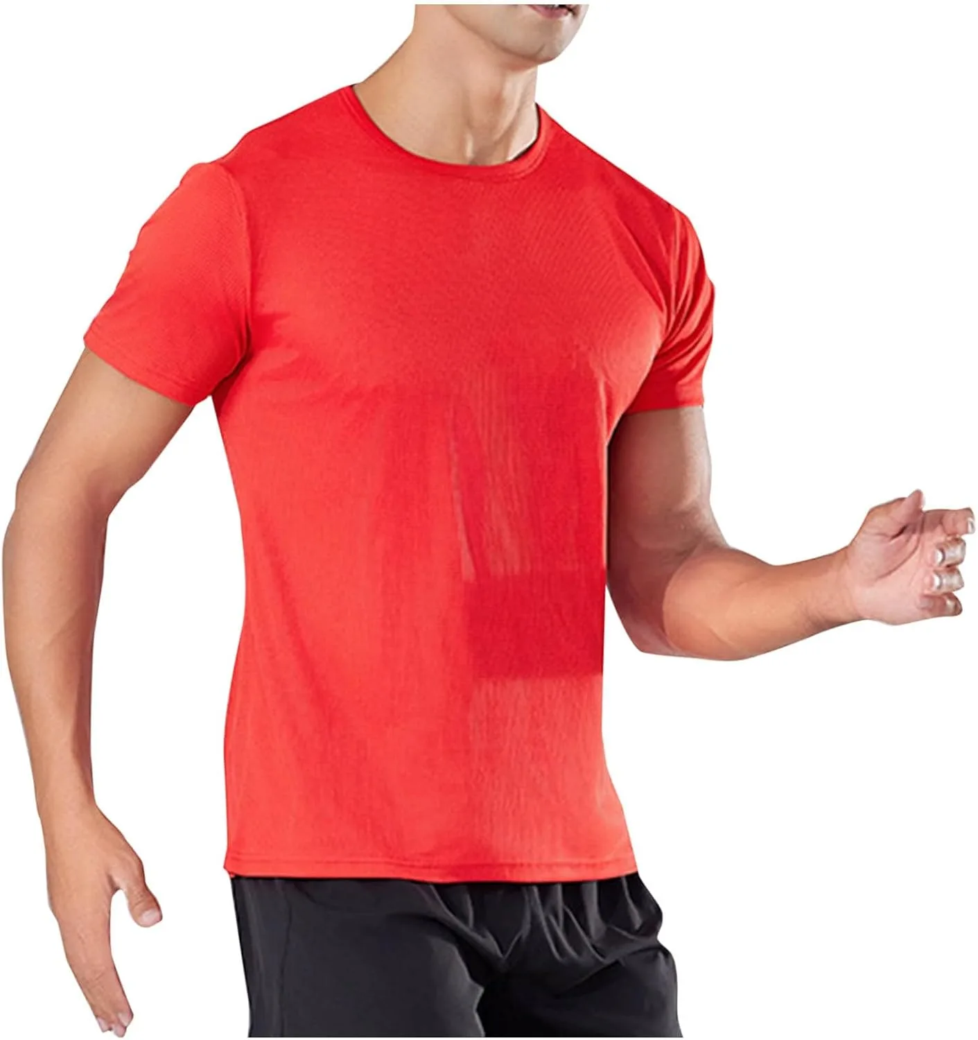 Мужская футболка для тренировок с коротким рукавом Crewneck, Quick Dry, Breathable FZYLQY
Мужская футболка для тренировок с коротким рукавом Crewneck, Quick Dry, Breathable FZYLQY