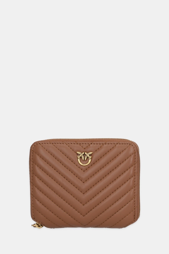 Кожаный кошелек Pinko, коричневый
Кожаный кошелек Pinko, коричневый