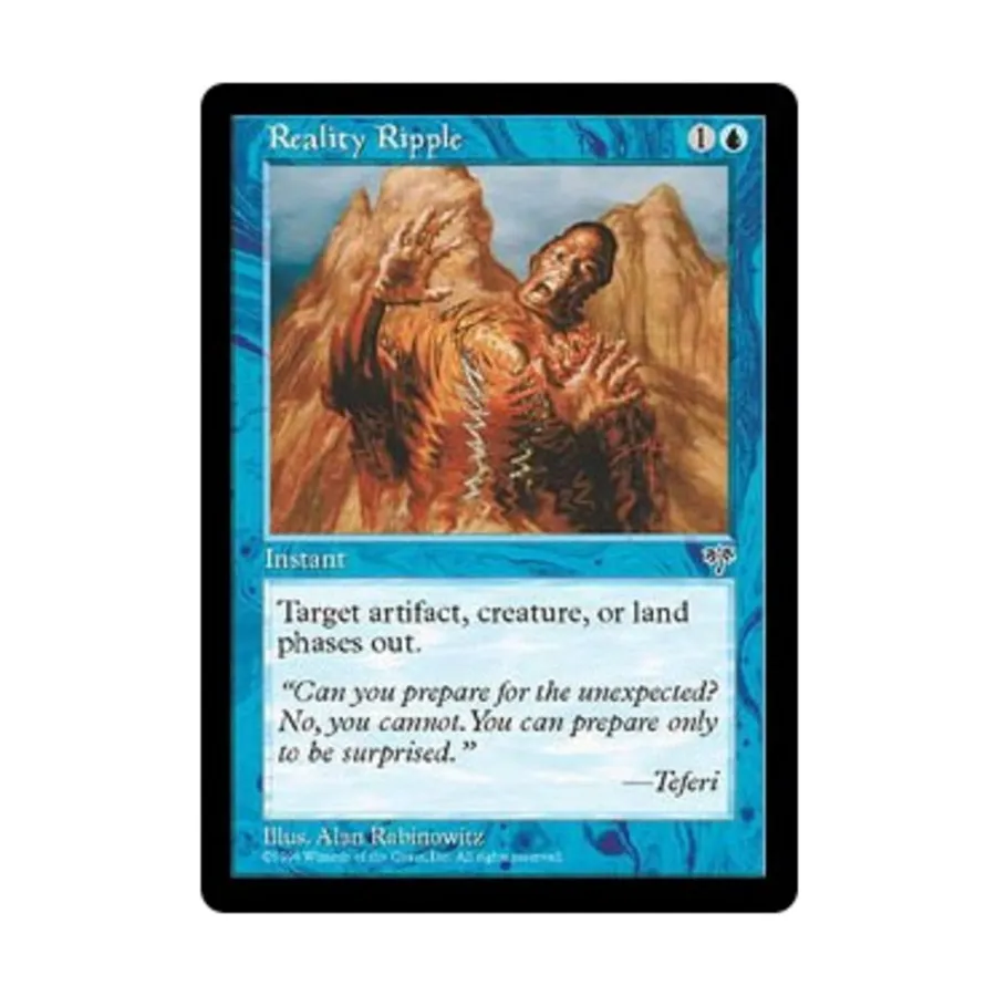 CCG Пульсация реальности (С), MTG - Mirage
CCG Пульсация реальности (С), MTG - Mirage