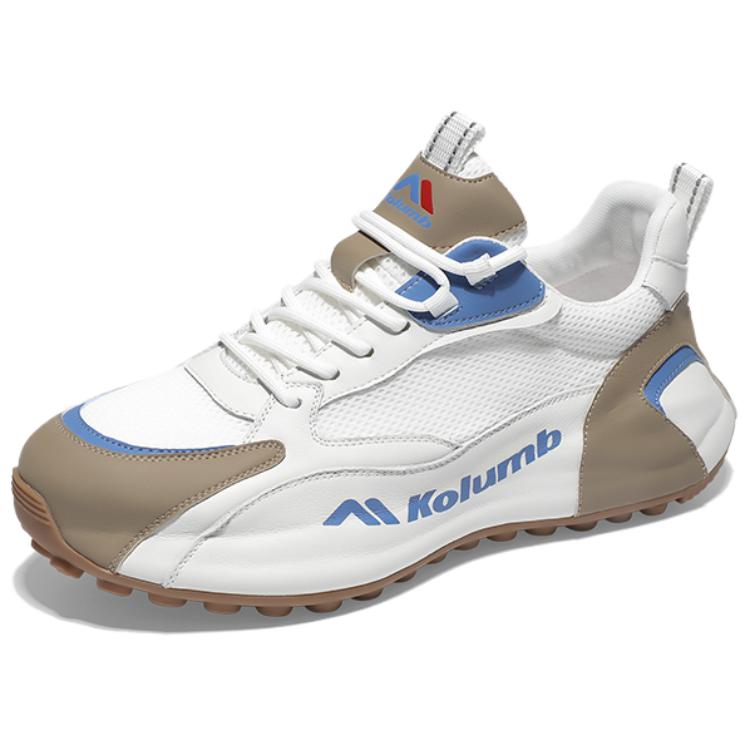 Kolumb Дышащие влагоотводящие низкие повседневные туфли мужские, белые, абрикосовые
Kolumb Дышащие влагоотводящие низкие повседневные туфли мужские, белые, абрикосовые