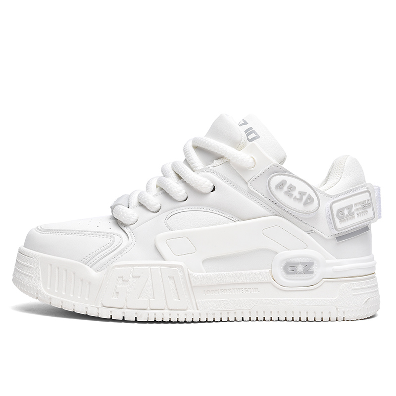 Cuzzi Антискользящие и износостойкие низкие скейтерские кроссовки на платформе унисекс White 6002, цвет White 6002
Cuzzi Антискользящие и износостойкие низкие скейтерские кроссовки на платформе унисекс White 6002, цвет White 6002