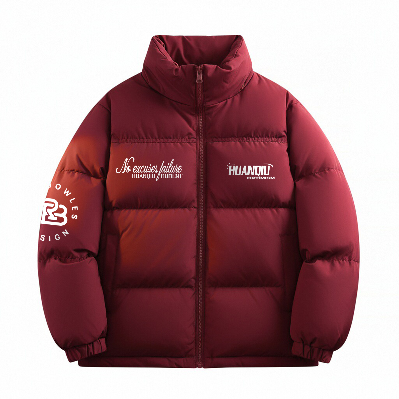 Пуховик Unisex с воротником стойкой утепленный HUANQIU, burgundy
Пуховик Unisex с воротником стойкой утепленный HUANQIU, burgundy