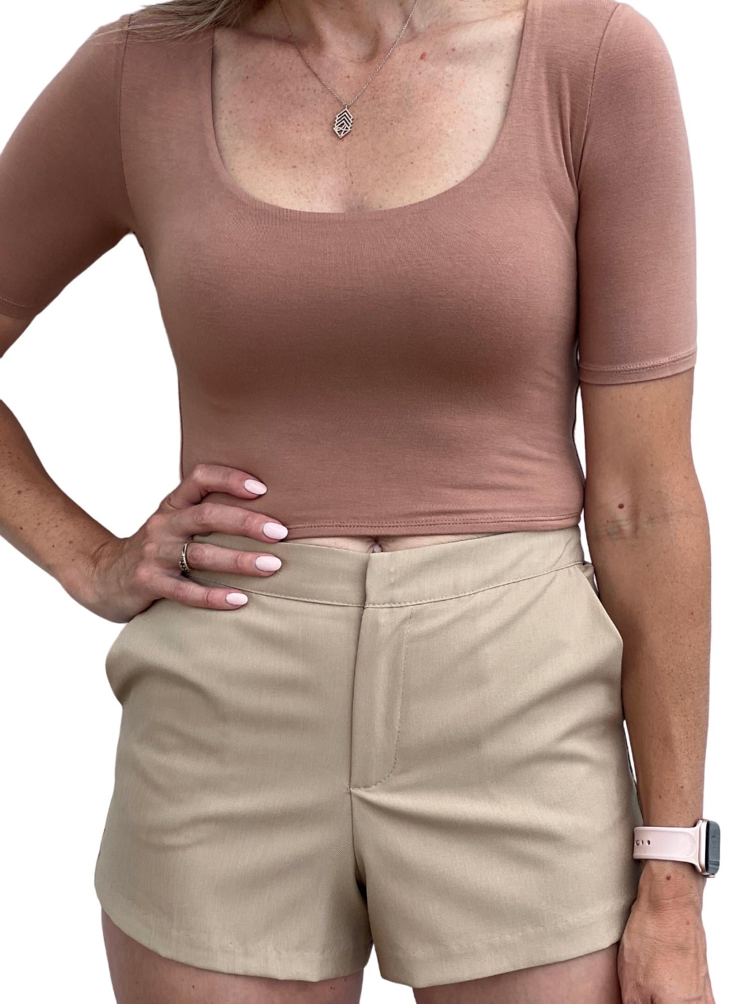 Повседневный круглый топ песочного цвета Be cool, Sand
Повседневный круглый топ песочного цвета Be cool, Sand