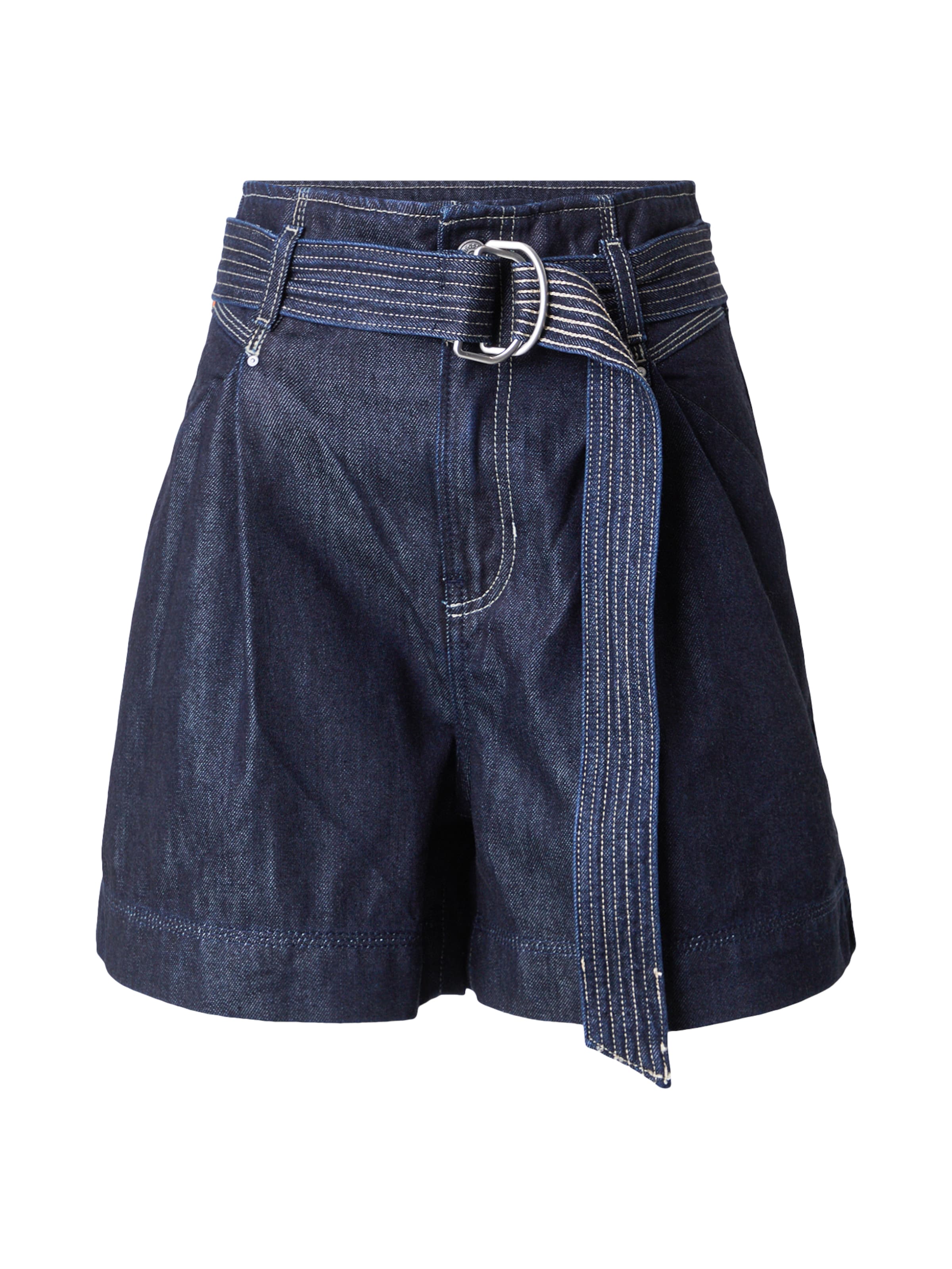 BOSS Джинсы плиссе свободного кроя в темно-синем цвете
BOSS Джинсы плиссе свободного кроя в темно-синем цвете