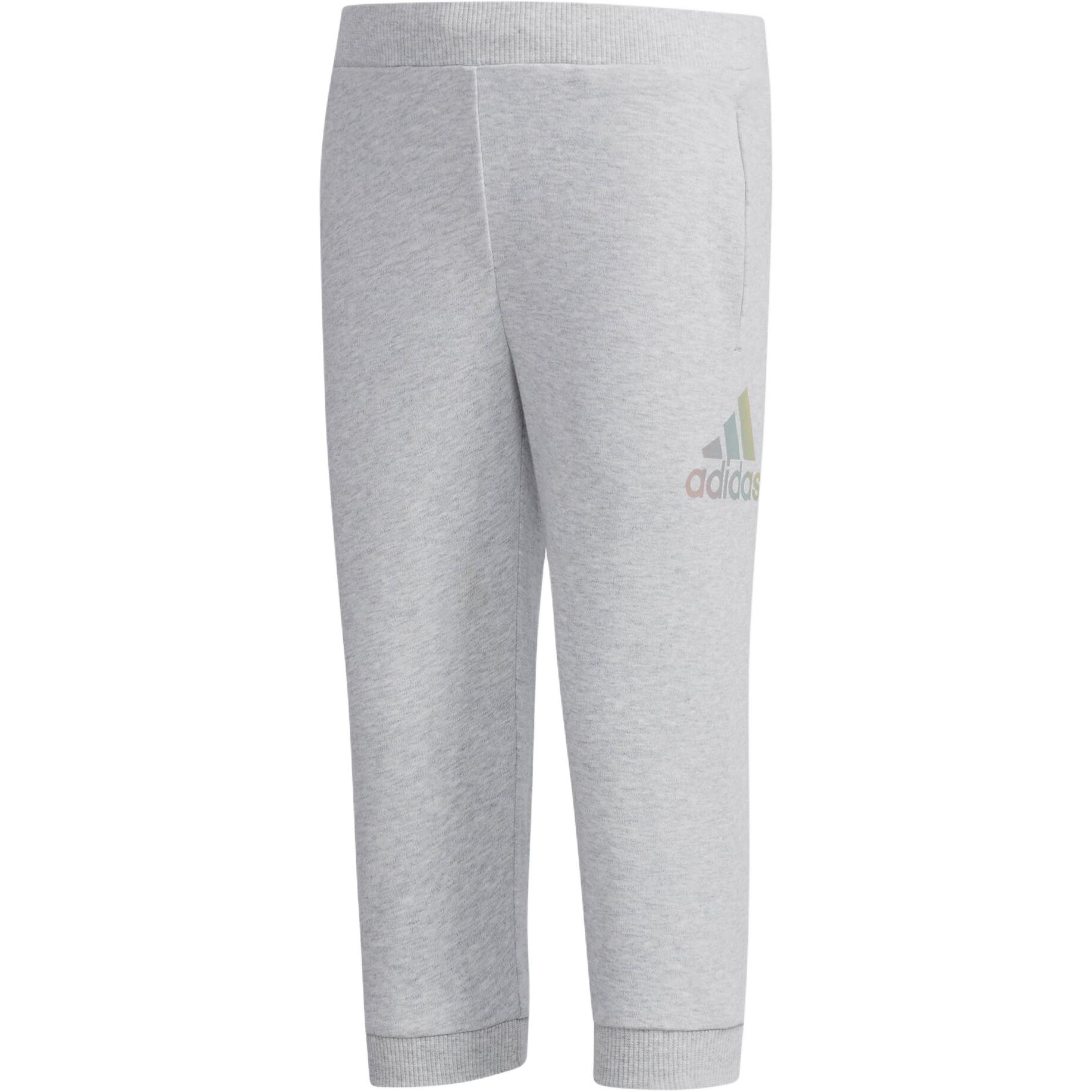 Брюки светло-серый меланж для детей 3-7 лет Adidas
Брюки светло-серый меланж для детей 3-7 лет Adidas