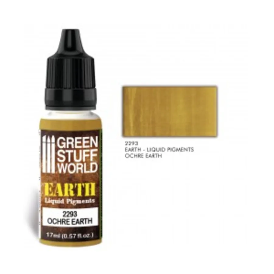 Earth - Охра Земля (17 мл), Paint - Weathering & Pigments - Liquid Pigments (Green Stuff World)
Earth - Охра Земля (17 мл), Paint - Weathering & Pigments - Liquid Pigments (Green Stuff World)