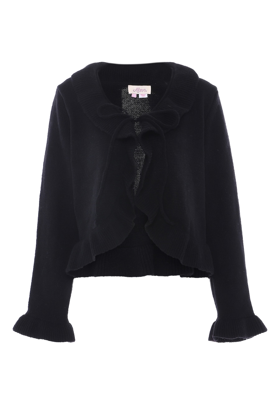 Вязаный кардиган aleva, черный
Вязаный кардиган aleva, черный
