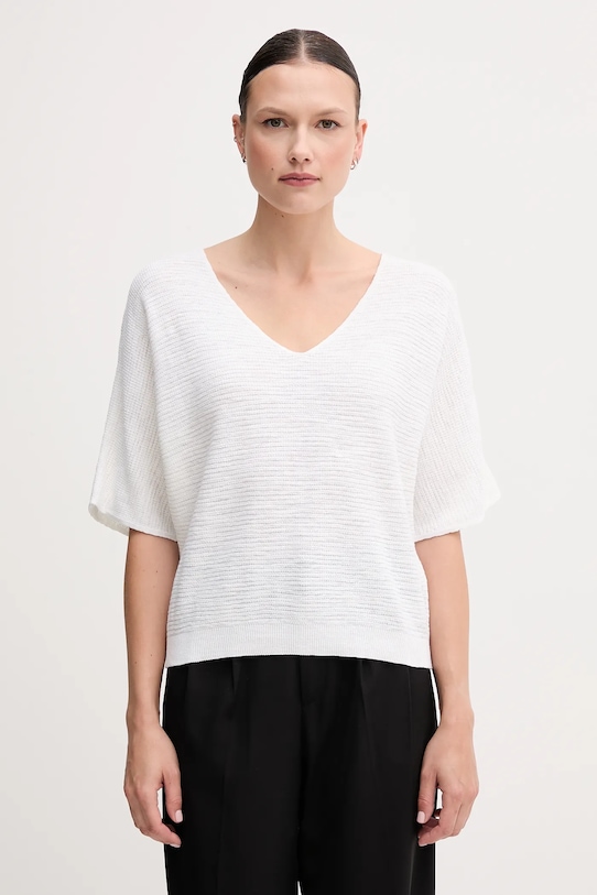 Свитер с добавлением льна United Colors Of Benetton, бежевый
Свитер с добавлением льна United Colors Of Benetton, бежевый