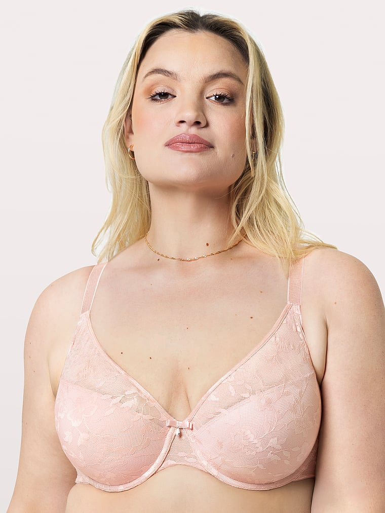 Кружевной бюстгальтер-футболка No-Show Curvy Couture, красный
Кружевной бюстгальтер-футболка No-Show Curvy Couture, красный