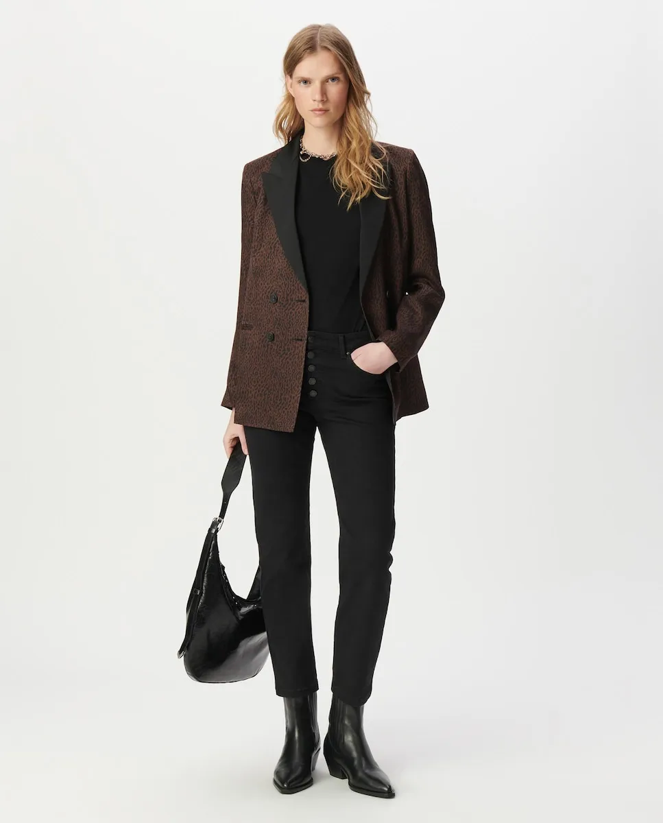 Женский блейзер с карманами IKKS, темно-коричневый
Женский блейзер с карманами IKKS, темно-коричневый