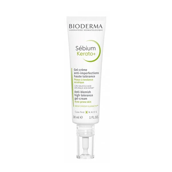 Крем-гель против прыщей Sébium Kérato Bioderma, 30 ml
Крем-гель против прыщей Sébium Kérato Bioderma, 30 ml