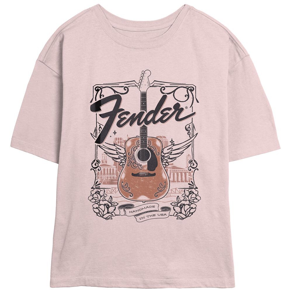 Футболка Fender для юниоров с рисунком скиммера ручной работы в США Licensed Character, цвет Blush
Футболка Fender для юниоров с рисунком скиммера ручной работы в США Licensed Character, цвет Blush