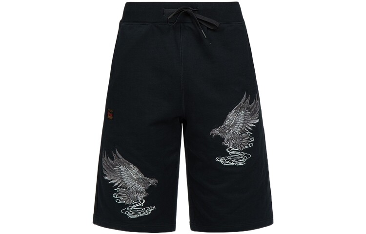 Спортивные шорты мужские черные Evisu, черный
Спортивные шорты мужские черные Evisu, черный