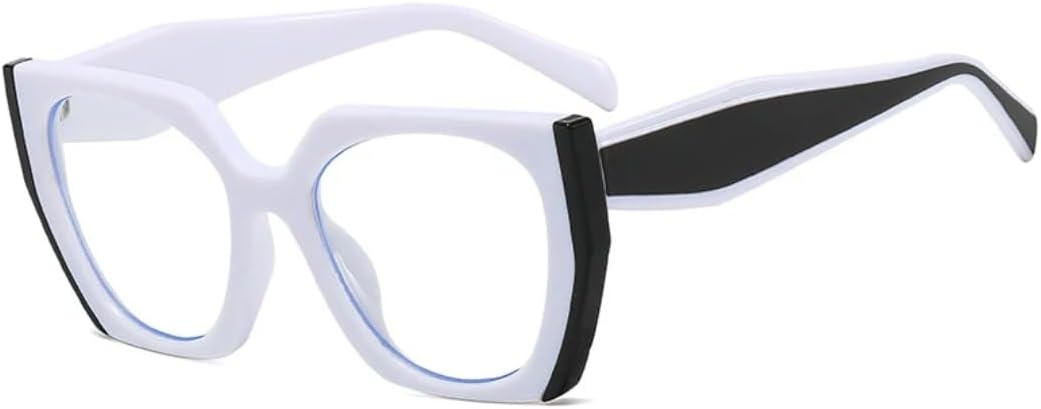 Популярные модные солнцезащитные очки «кошачий глаз» с многоугольным оправой для женщин, винтажные, с прозрачным градиентом, защита от УФ-излучения UV400, двухцветные, для мужчин UUPTTPL, White Black Clear
Популярные модные солнцезащитные очки «кошачий глаз» с многоугольным оправой для женщин, винтажные, с прозрачным градиентом, защита от УФ-излучения UV400, двухцветные, для мужчин UUPTTPL, White Black Clear