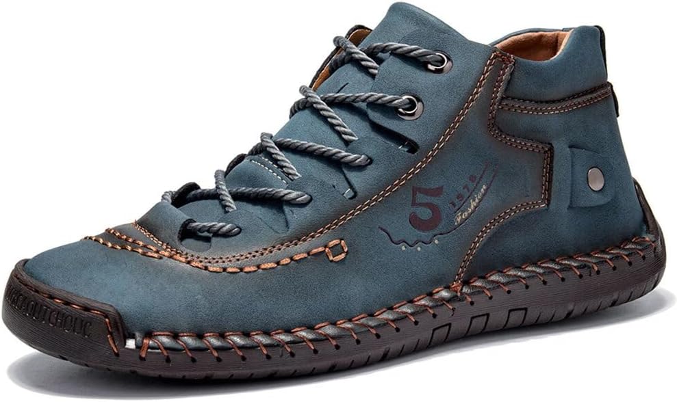 Мужские кожаные повседневные ботинки YONGJIA с шнуровкой для вождения и ходьбы, с пошивом, рабочие, модные, синий
Мужские кожаные повседневные ботинки YONGJIA с шнуровкой для вождения и ходьбы, с пошивом, рабочие, модные, синий