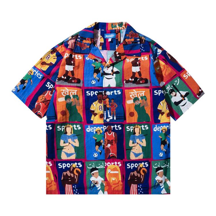 Футболка Market Illustrated Short-Sleeve Button Up, Multicolor
Футболка Market Illustrated Short-Sleeve Button Up, Multicolor