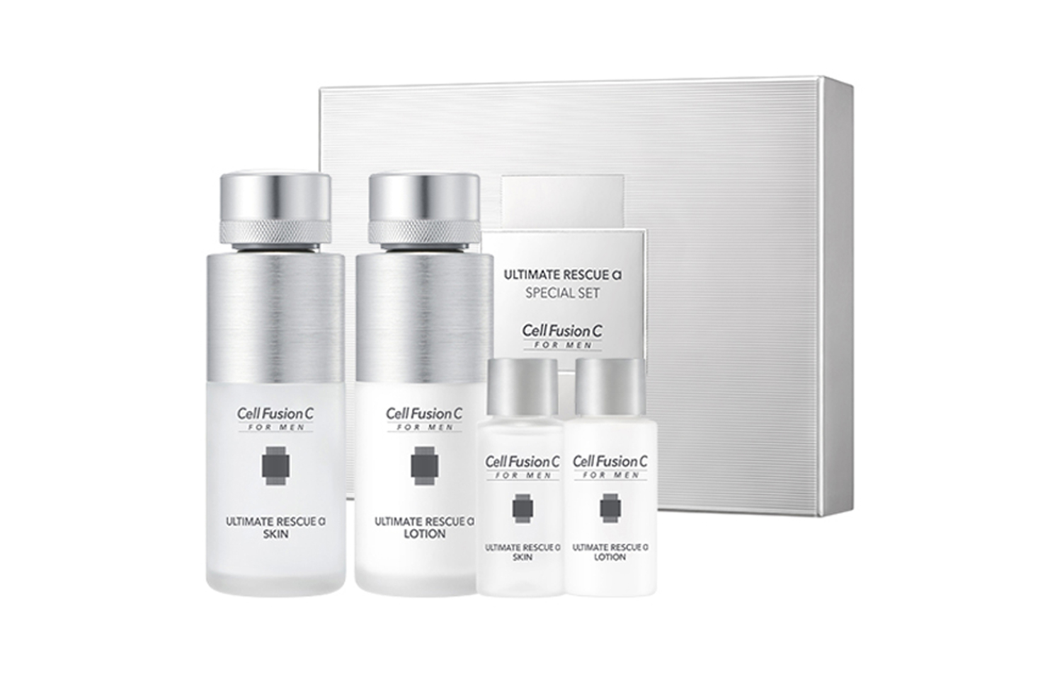 Наборы для ухода за кожей для мужчин Cell Fusion C
Наборы для ухода за кожей для мужчин Cell Fusion C