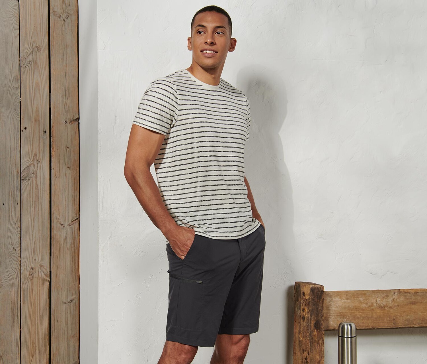 Функциональные шорты Softshell Tchibo, антрацит 
Функциональные шорты Softshell Tchibo, антрацит