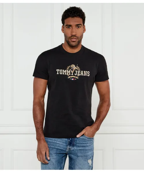 Футболка Regular fit Tommy Jeans, черный 
Футболка Regular fit Tommy Jeans, черный