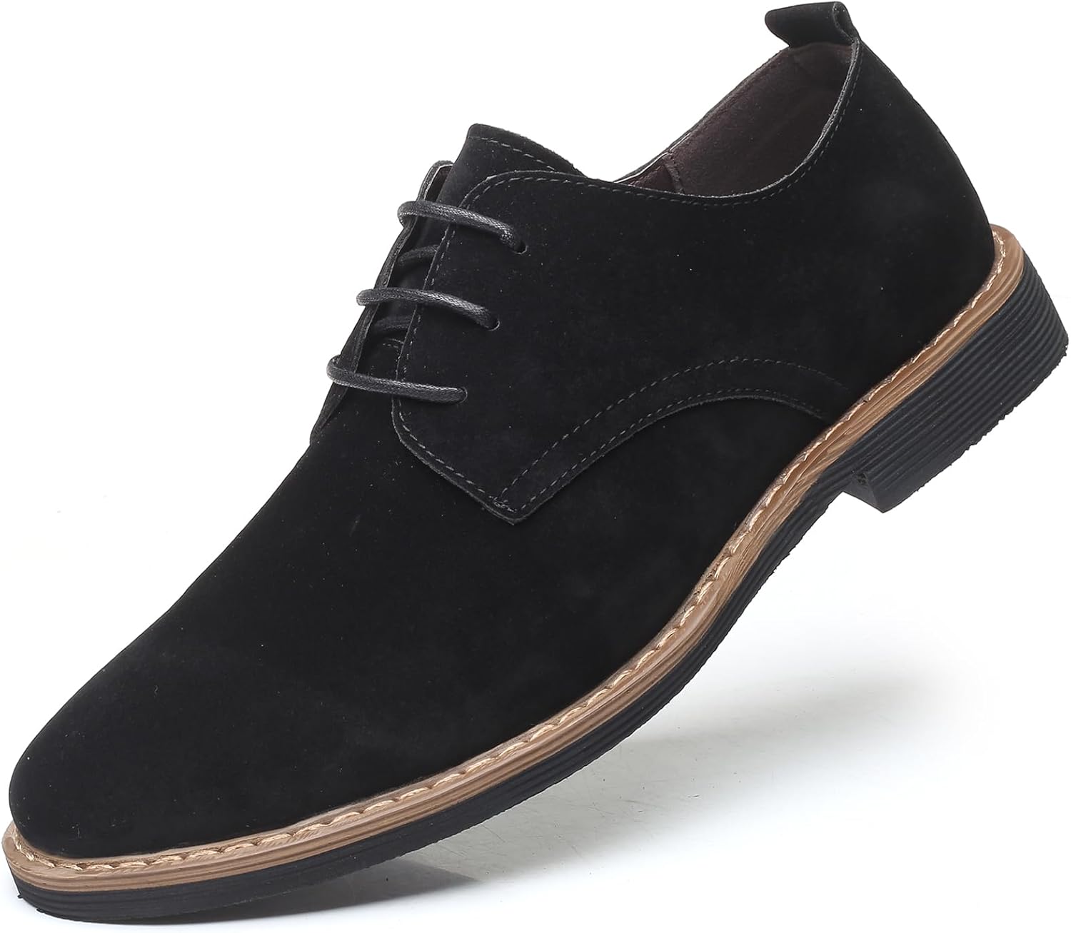 Мужские замшевые классические туфли дерби на шнуровке для делового и официального стиля, вечерние оксфорды, свадебные оксфорды Wuiwuiyu, черный
Мужские замшевые классические туфли дерби на шнуровке для делового и официального стиля, вечерние оксфорды, свадебные оксфорды Wuiwuiyu, черный