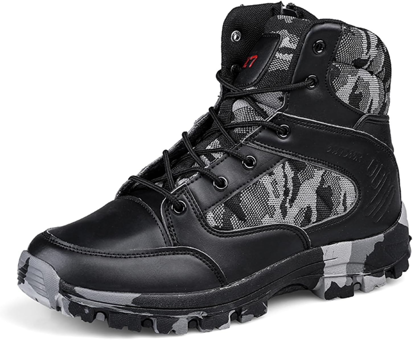 Мужские ботинки военного тактического стиля из замшевой кожи с сеткой, на шнуровке Tengfeifly, черный
Мужские ботинки военного тактического стиля из замшевой кожи с сеткой, на шнуровке Tengfeifly, черный