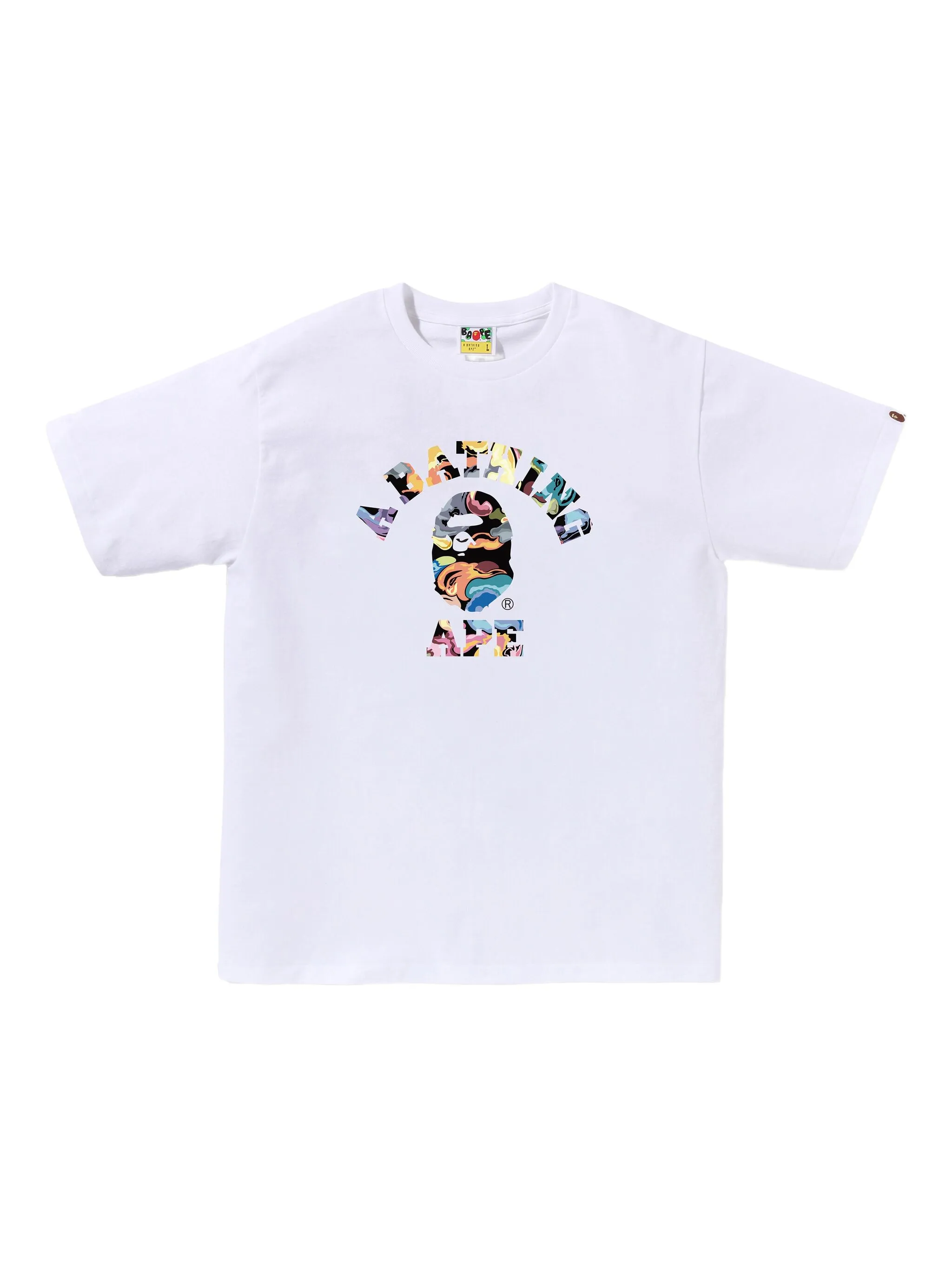Футболка с логотипом A Bathing Ape, белый
Футболка с логотипом A Bathing Ape, белый