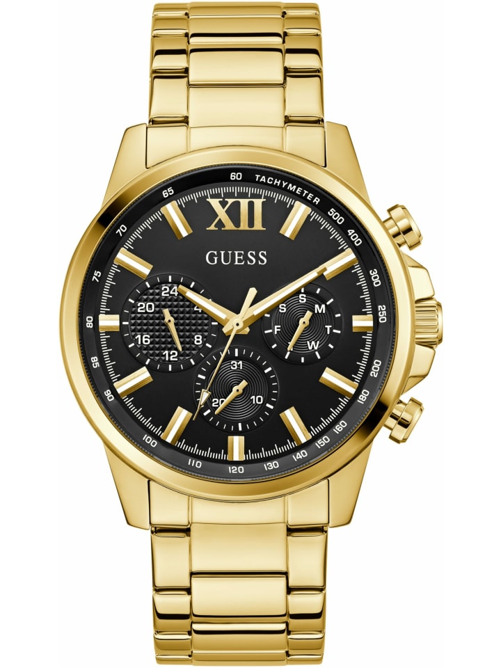 Guess Мужские аналоговые часы в золотом исполнении
Guess Мужские аналоговые часы в золотом исполнении