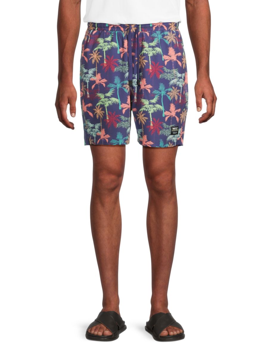 Шорты Austin с тропическим принтом и завязками Wesc, цвет Purple Multi
Шорты Austin с тропическим принтом и завязками Wesc, цвет Purple Multi