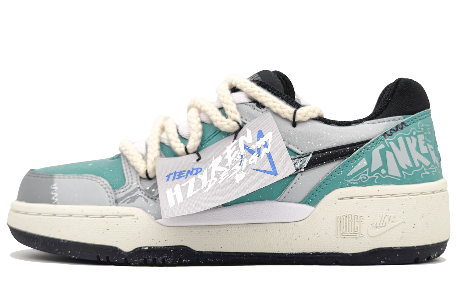 Nike Полноразмерные противоскользящие износостойкие низкие скейтерские кроссовки мужские Пруд Зеленый - Озеро Цин, цвет Lake Qing
Nike Полноразмерные противоскользящие износостойкие низкие скейтерские кроссовки мужские Пруд Зеленый - Озеро Цин, цвет Lake Qing