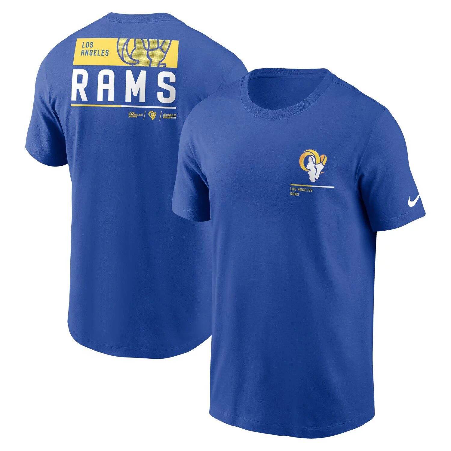 Мужская футболка Royal Los Angeles Rams Team Incline Nike 
Мужская футболка Royal Los Angeles Rams Team Incline Nike