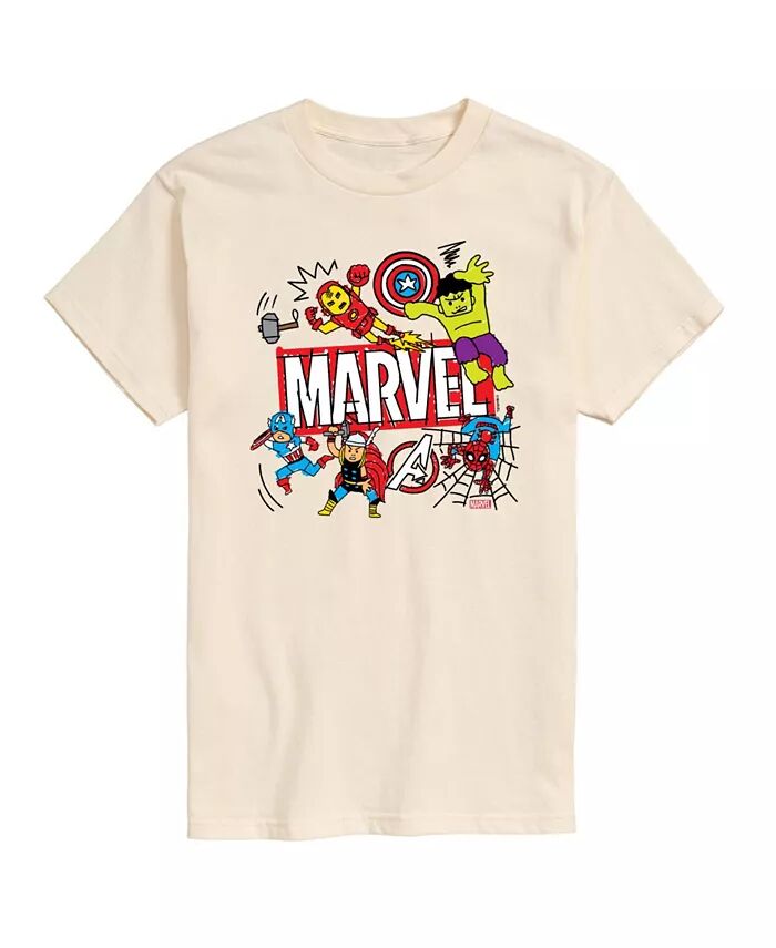 Мужская футболка с коротким рукавом «Мстители» AIRWAVES, коричневый/бежевый
Мужская футболка с коротким рукавом «Мстители» AIRWAVES, коричневый/бежевый