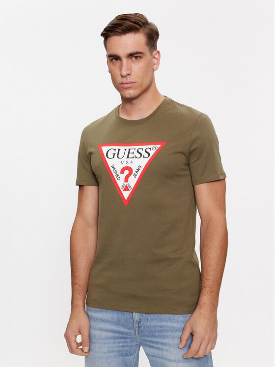 Футболка узкого кроя Guess, зеленый
Футболка узкого кроя Guess, зеленый