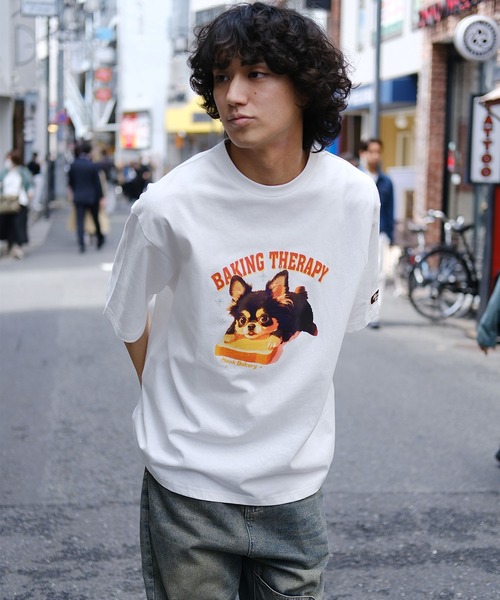 Футболка с коротким рукавом, анималистический принт, серия Hook Bakery, белый
Футболка с коротким рукавом, анималистический принт, серия Hook Bakery, белый