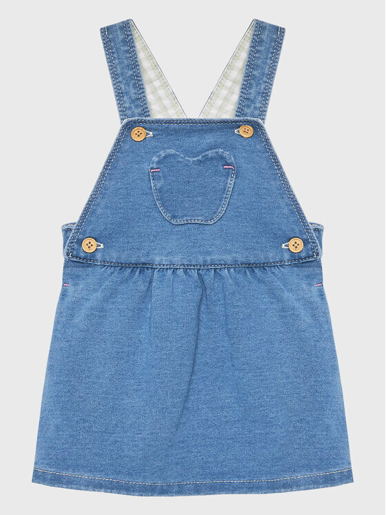 Джинсовое платье стандартного кроя United Colors Of Benetton, синий
Джинсовое платье стандартного кроя United Colors Of Benetton, синий