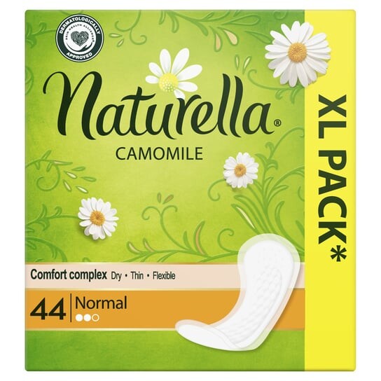 Прокладки для трусов Normal Camomile, 44 шт. Naturella
Прокладки для трусов Normal Camomile, 44 шт. Naturella