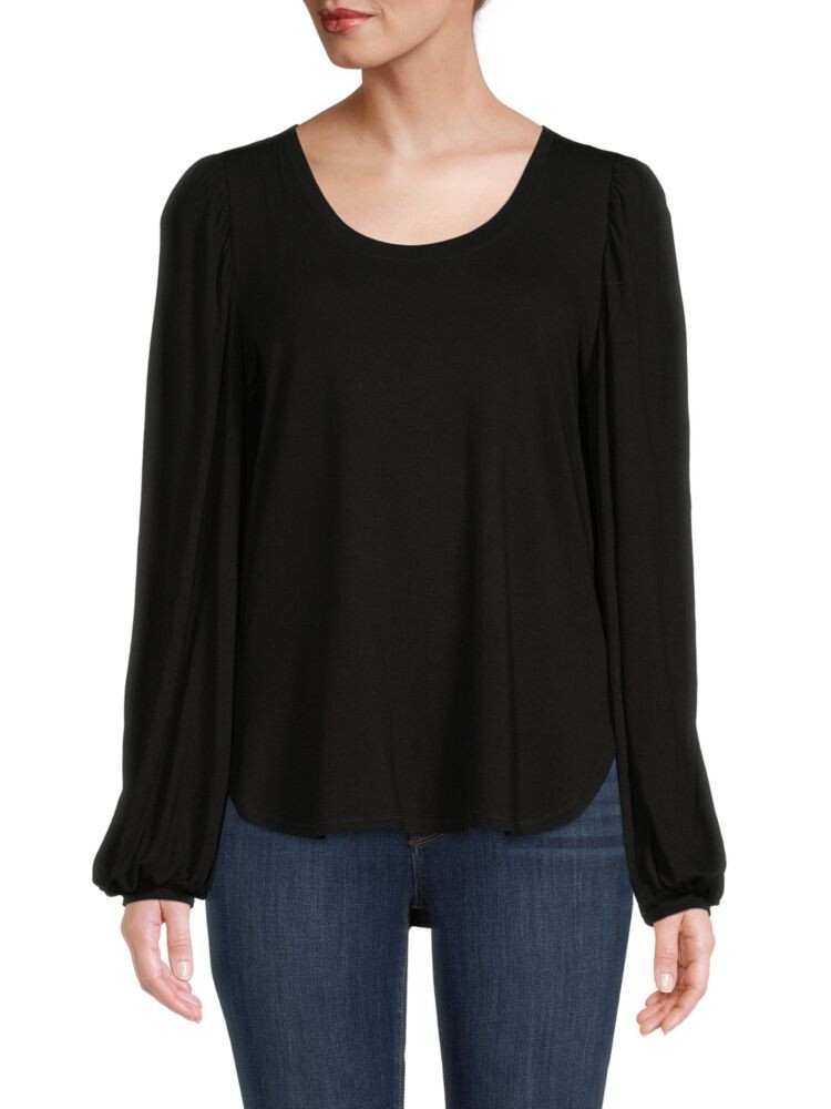 Топ с плиссированными рукавами Patrizia Luca, черный
Топ с плиссированными рукавами Patrizia Luca, черный