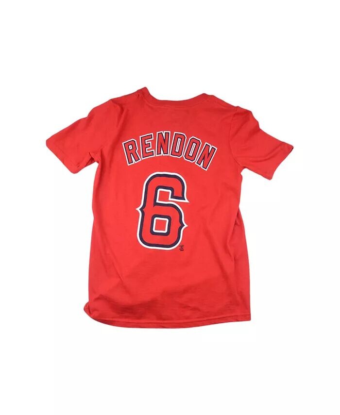 Футболка с именем и номером игрока Los Angeles Angels Big Boys and Girls — Энтони Рендон Nike, красный 
Футболка с именем и номером игрока Los Angeles Angels Big Boys and Girls — Энтони Рендон Nike, красный