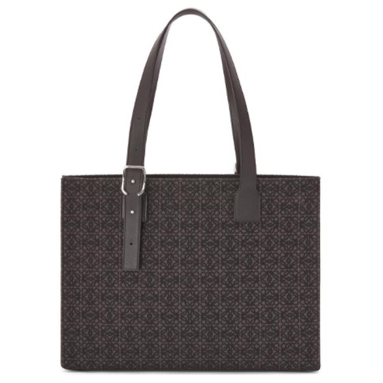 Loewe Мужская сумка из жаккардовой канвы с отделкой из телячьей кожи, сумка-тоут, сумка для покупок, сумка через плечо, дамская сумочка, антрацитово-черный цвет
Loewe Мужская сумка из жаккардовой канвы с отделкой из телячьей кожи, сумка-тоут, сумка для покупок, сумка через плечо, дамская сумочка, антрацитово-черный цвет