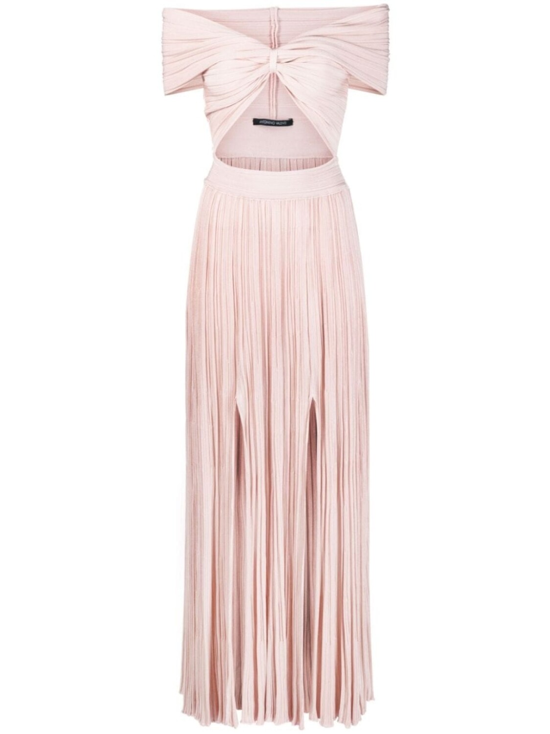 Antonino Valenti плиссированное платье с вырезами, розовый
Antonino Valenti плиссированное платье с вырезами, розовый