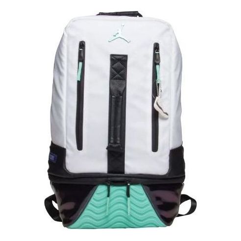 Рюкзак Air Jordan Retro 11 backpack 'White Green', белый 
Рюкзак Air Jordan Retro 11 backpack 'White Green', белый