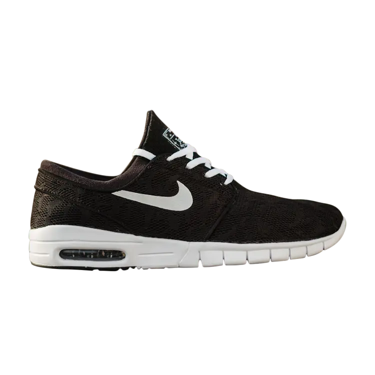 Кроссовки Nike Stefan Janoski Max 'Black White', черный
Кроссовки Nike Stefan Janoski Max 'Black White', черный