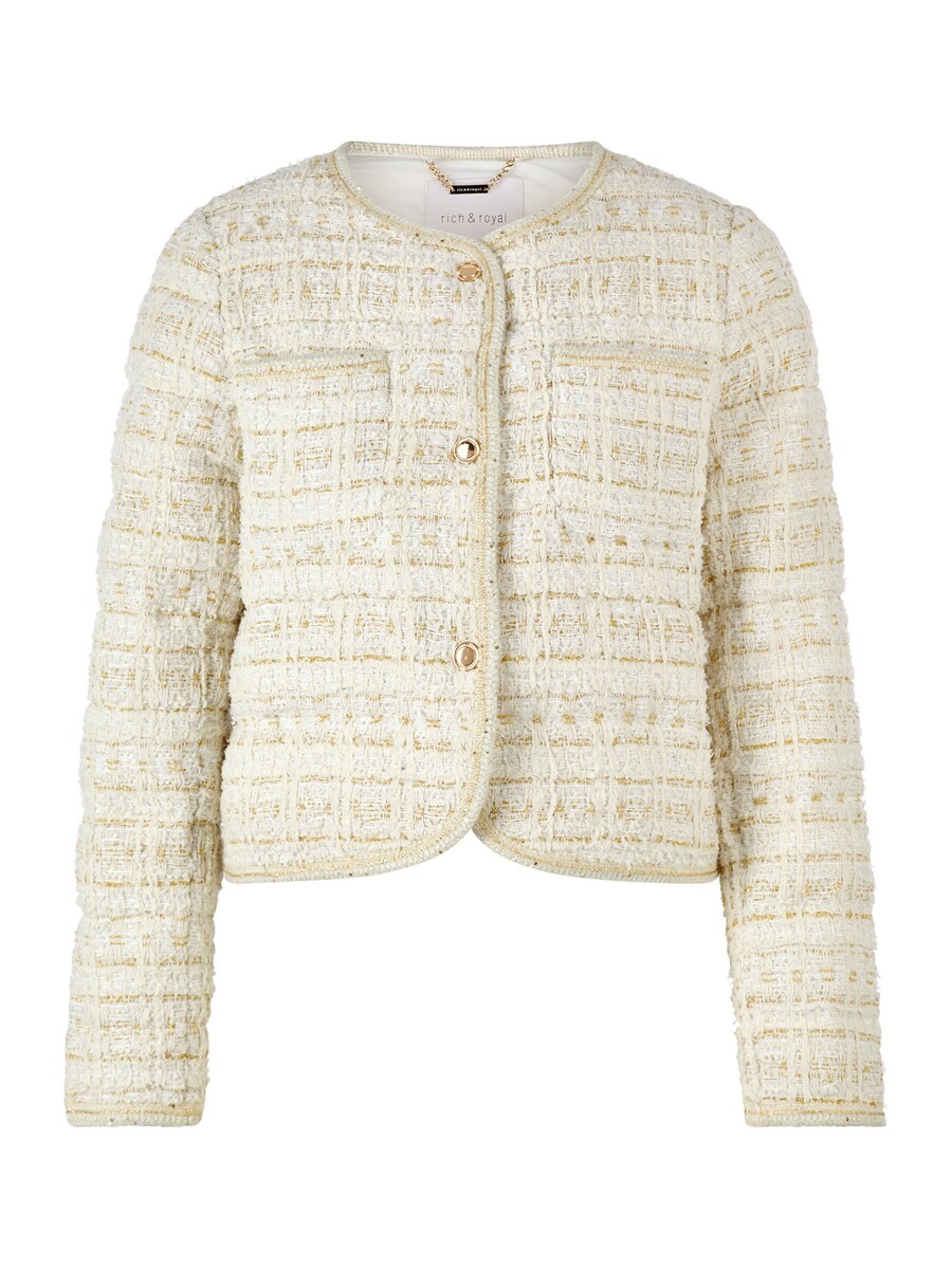 Блейзер Rich & Royal, White/Off White
Блейзер Rich & Royal, White/Off White