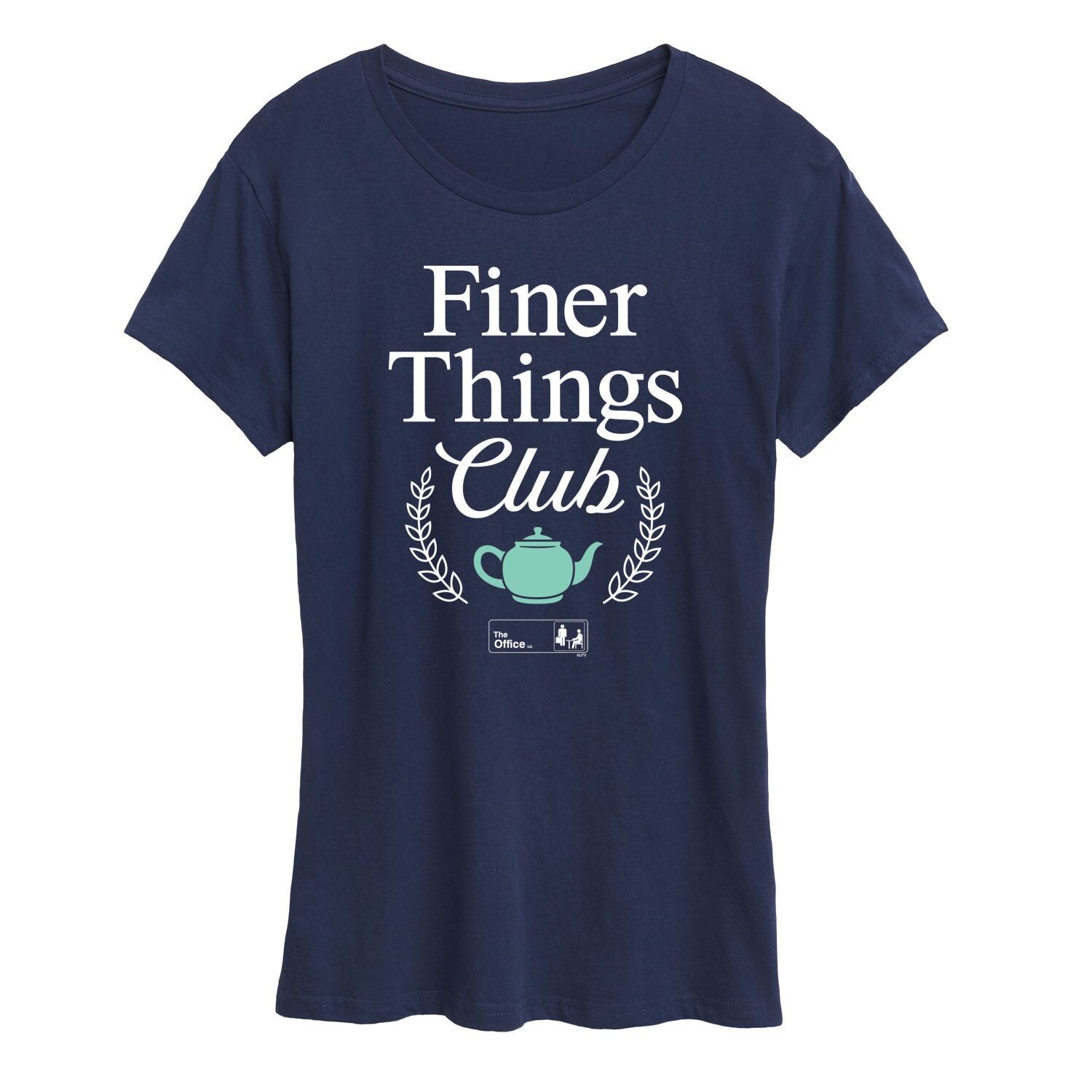 Женская футболка с графическим рисунком The Office Finer Things Club Licensed Character, темно-синий
Женская футболка с графическим рисунком The Office Finer Things Club Licensed Character, темно-синий