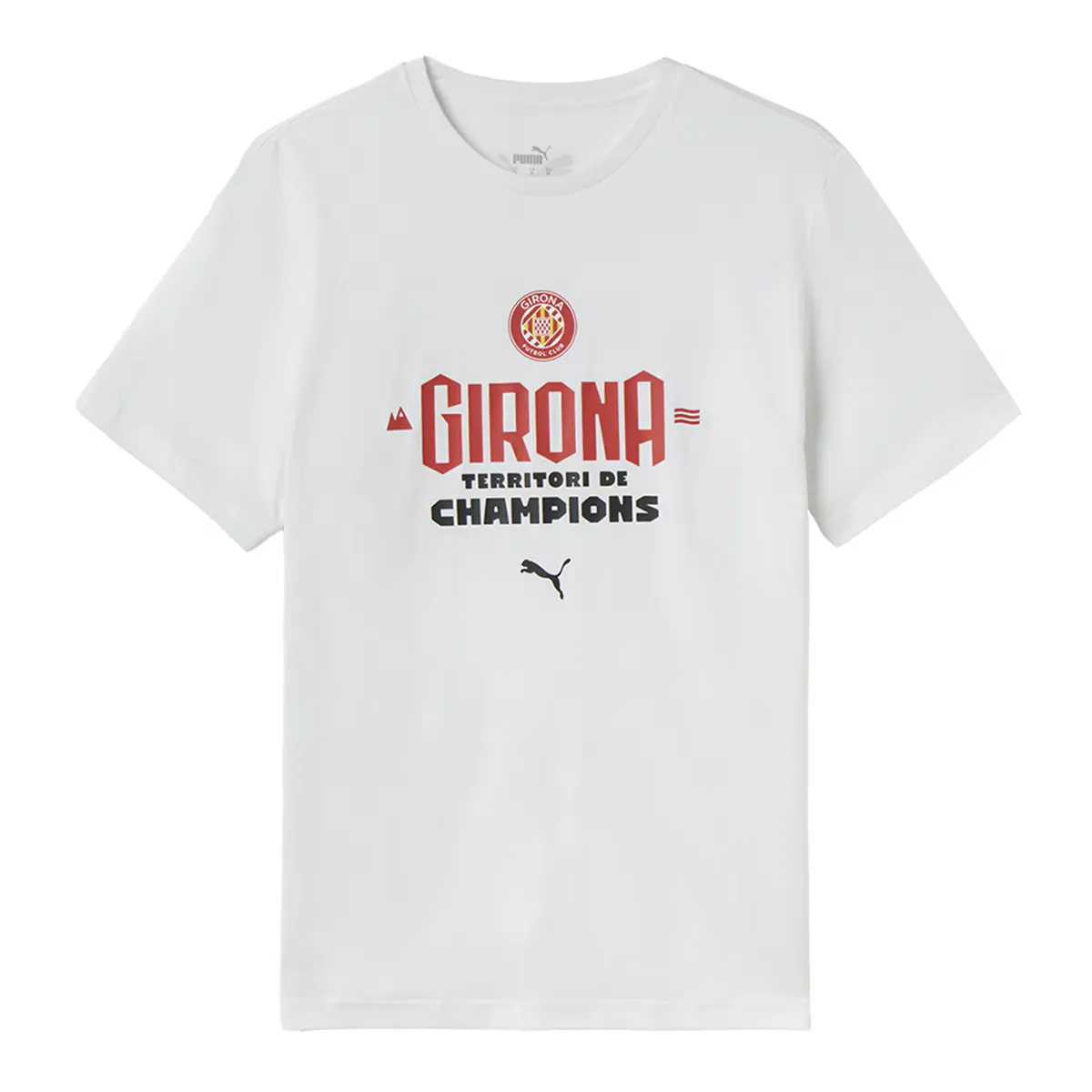Футболка детская ФК Жирона Puma с надписью «We're Tossuts», белый
Футболка детская ФК Жирона Puma с надписью «We're Tossuts», белый